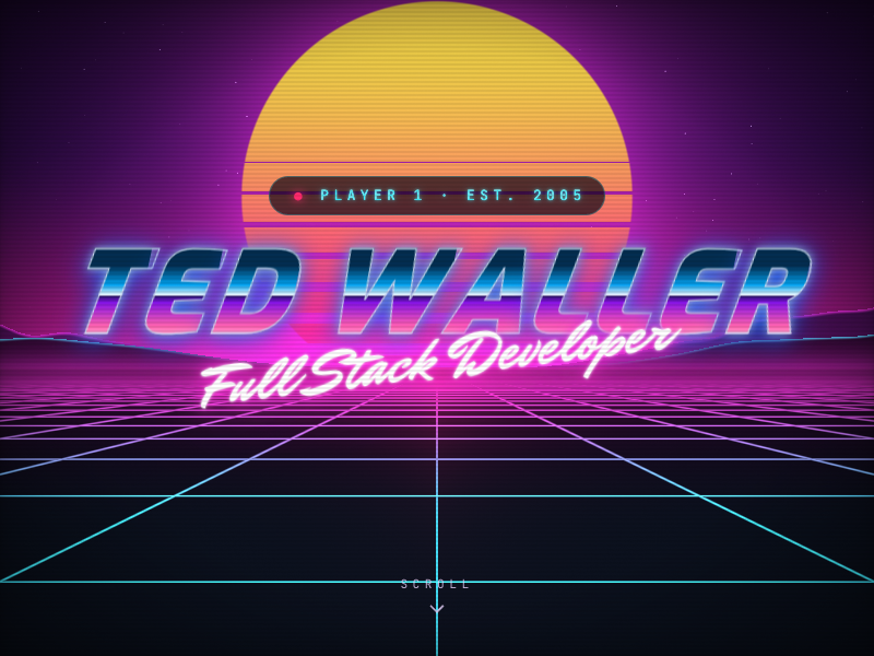 Screenshot of This Website!